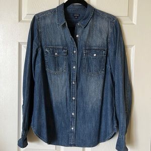 J Crew Jean shirt